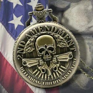 2nd Amendment Pocket Watch